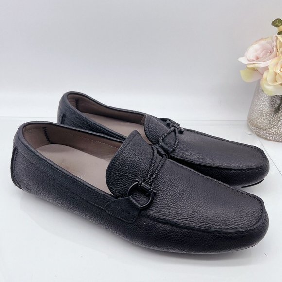 Salvatore Ferragamo Black Loafers - Picture 5 of 12